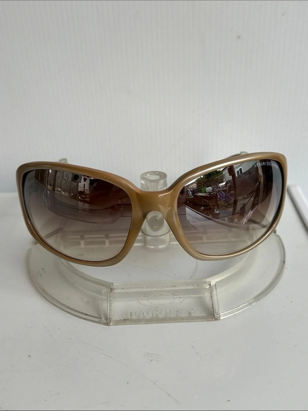 NEW ARMANI EXCHANGE AX060/S Gold Sunglasses NEW WITHOUT TAGS